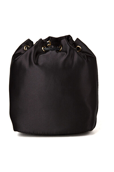 FURLA SFERA SOFT MINI HANDBUCKET - САТЕНЕН ПЛАТЕН + БРОДЕРИЯ-