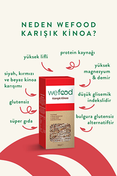 Wefood Karışık Kinoa 300 gr