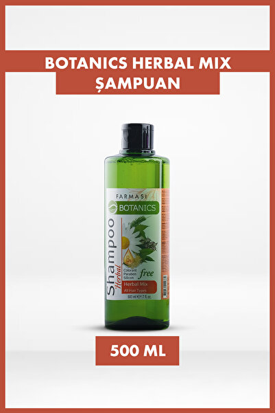 Farmasi Botanics Herbal Mix Tüm Saç Tipleri İçin Paraben & Silikon İçermeyen ...