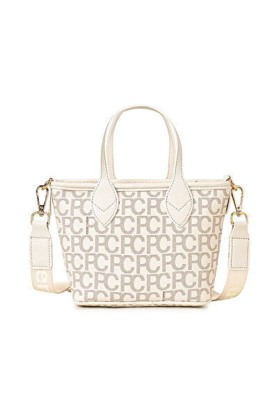 Pierre Cardin Beige Women's Cross Shoulder Bag 05Po24Y1833