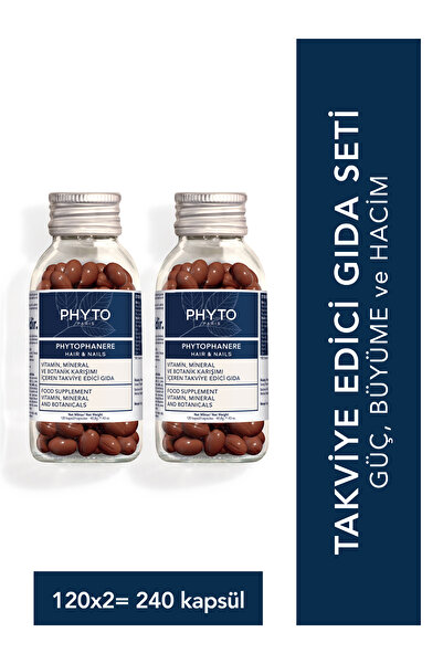 Phyto Phanere Saç Ve Tırnaklar Için Güç, Büyüme & Hacim Sağlayan Takviye Edic...