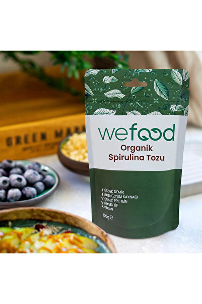 Wefood Organik Spirulina Tozu 100 gr