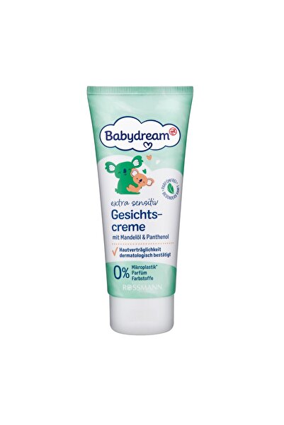 BABYDREAM Bebek Yüz Bakım Kremi Çok Hassas Cilt, Badem Yağlı, 100 ml
