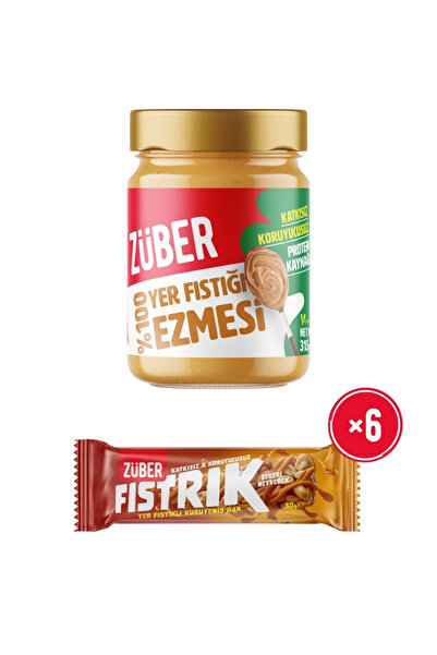 Züber Fıstık Ezmesi ve Fıstrık Paketi
