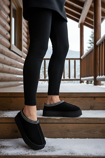 SOHO Cizme și cizme de damă din piele intoarsa neagră 19762