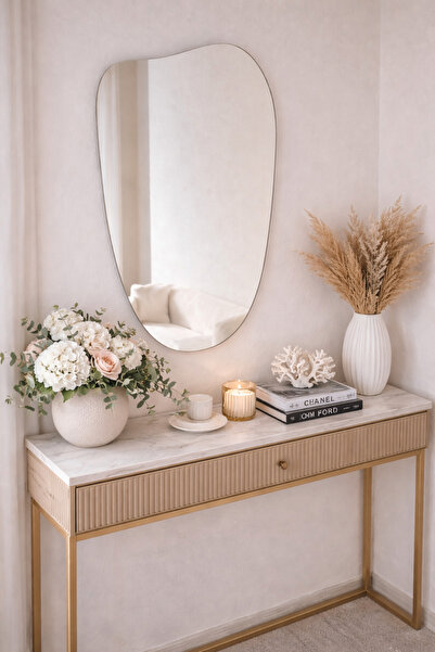 Ersan Dizayn Asimetrik Çerçevesiz Ayna 50x90cm