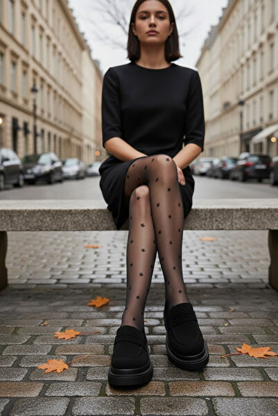 SOHO Czarne zamszowe buty damskie typu loafers 17762