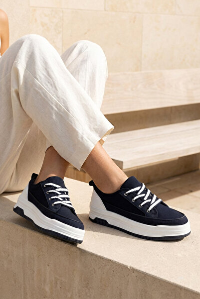 DARK SEER DS Opal Marineblau-weißer Damen-Sneaker