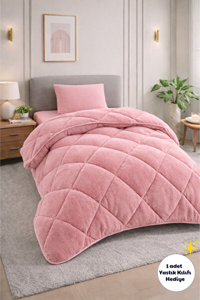 Formeya Einzelbett-Luxus-Steppdecke von Wellsoft, doppelseitig, 155 x 220 cm