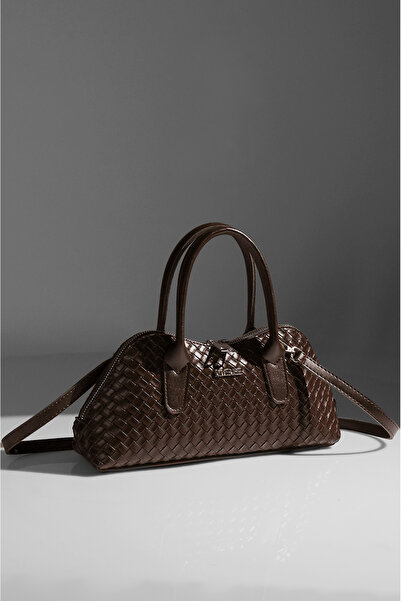 Rimense Women's Bitter Brown Hand and Shoulder Bag