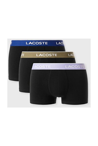 Lacoste Σετ 3 Εσωρούχων Ανδρικών Εσωρούχων από Ελαστικό Βαμβάκι