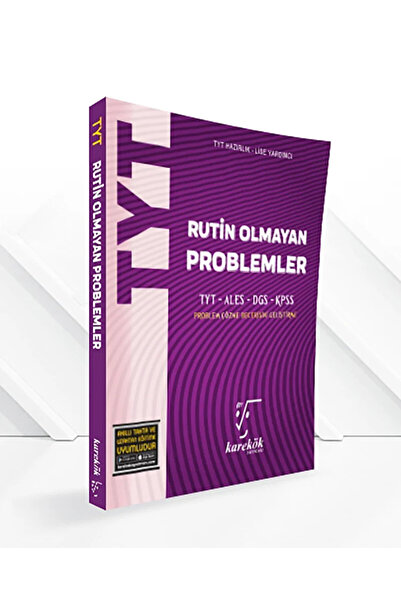 Karekök Yayınları RUTİN OLMAYAN PROBLEMLER TYT