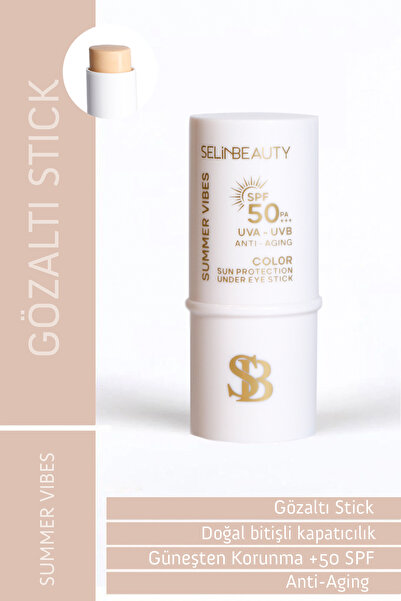 SELİNBEAUTY Color Sun Protection Spf50 Göz Altı Stick Güneş Koruyucu 6 gr