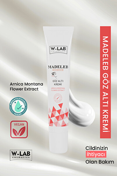 W-Lab Kozmetik Madeleb Göz Altı Kremi 20 ml