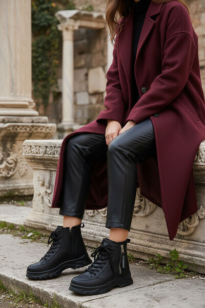 SOHO Siyah-Siyah Kadın Bot & Bootie 21074