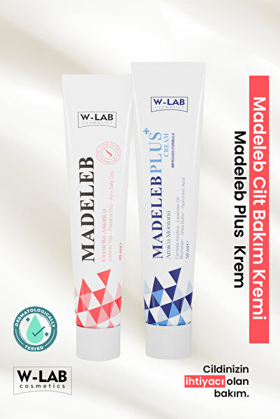 W-Lab Kozmetik Madeleb Krem 40 ml ve Madeleb Plus Jel  50 ml Set