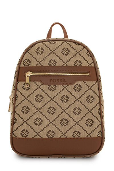 Fossil حقيبة ظهر نسائية باللون البني 05FD25K519