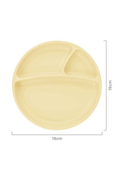 OiOi Silikon Beslenme Seti BLW II - Mellow Yellow