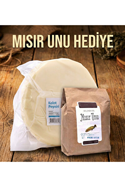 NiyaziBey Çiftliği Kolot Peynir 1 Kg + MISIR UNU HEDİYE  Kendi Çiftlik Sütümü...