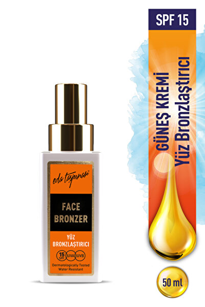Eda Taşpınar Yüz Bronzlaştırıcı Krem SPF 15 -  50 ml  (EGY0027)