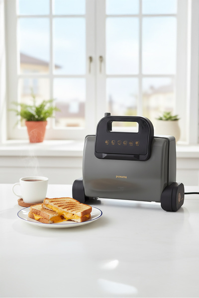 HOMEND Toastbuster 1362h Tost Makinesi Antrasit Gold 1800 W