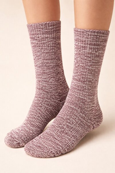 Katia&Bony Women's thick sock socks pink
