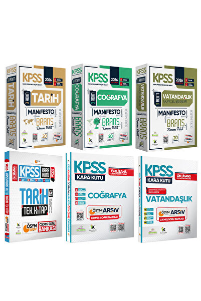 İnformal Yayınları 2026 KPSS Önlisans Tarih Coğrafya Vatandaşlık Kara Kutu So...