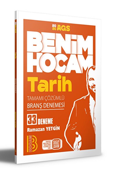 Benim Hocam Yayınları 2026 AGS Tarih Tamamı Çözümlü 33 Branş Deneme