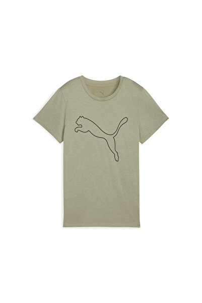 Puma تيشيرت W TAD ESSENTIAL Heather Logo Tee Lux Arm