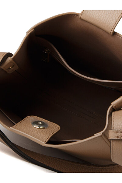 FURLA NUVOLA MINI BUCKET BAG 20 - VITELLO ST.ERACLE-TOFFEE