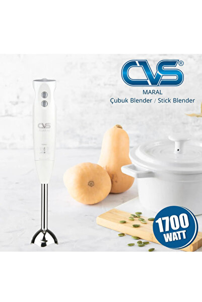 CVS Dn1266 Maral Çelik Uçlu Beyaz Çubuk Blender