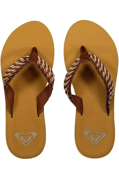 Roxy Arjl 101113 -Mcf Kapcie - Kolor Mokka/Kawa