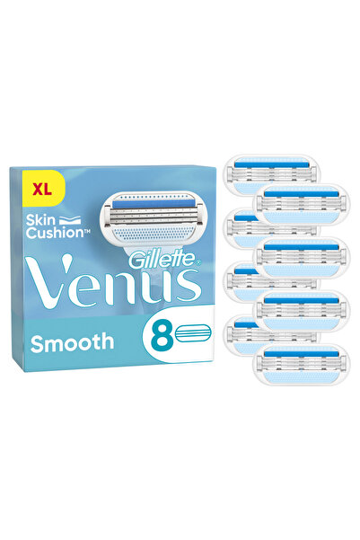 Gillette Lame de schimb Venus Smooth pentru ras, 8 bucăți