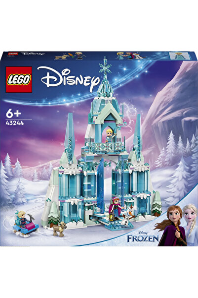 LEGO ® │ Disney Princess Elsa'nın Buz Sarayı 43244 - 6+ Oyuncak Yapım Seti (630 Parça)