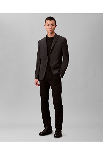 Calvin Klein Ls Micro Dot Slim Bl, Qqe