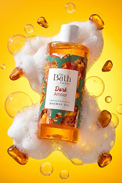 THE BATH FACTORY Nemlendirici ve Besleyici Dark Amber Duş Jeli 400 ml