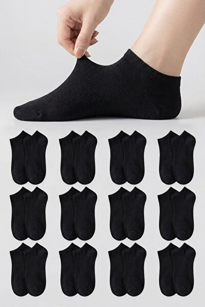 Trendyol Collection Schwarze 12er-Packung gestrickte Socken in Übergröße TEDA...