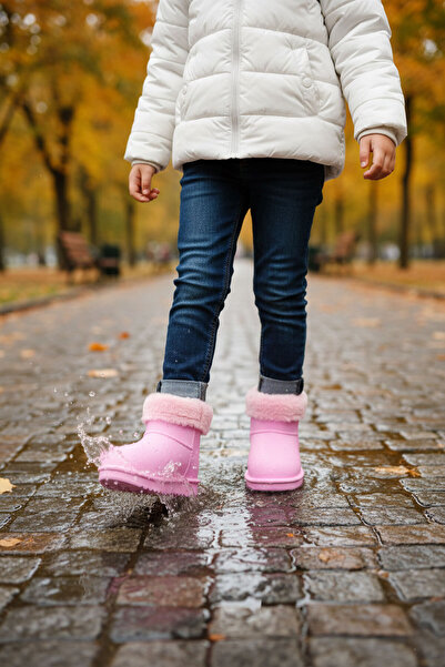 SOHO Rosa Kinder-Unisex-Stiefel und Stiefeletten 21020