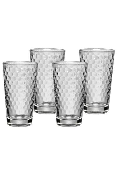 WMF مجموعة من 4 أكواب لاتيه ماكياتو زجاجية