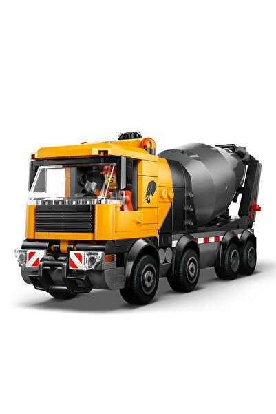 LEGO ® City Beton Mikseri 60478 - 7 Yaş ve Üzeri Çocuklar için Oyuncak Yapım Seti (371 Parça)