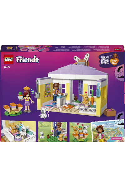 LEGO ®   Friends Heartlake City Rabbit Hotel 42679 – Toy Building Set for Ages 5+ (161 Pieces)