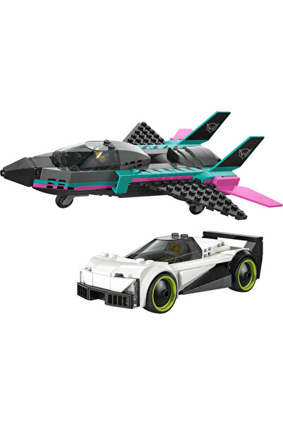 LEGO ® City Jet, Arabaya Karşı 60489 – 6 Yaş ve Üzeri Çocuklar için Oyuncak Yapım Seti (259 Parça)