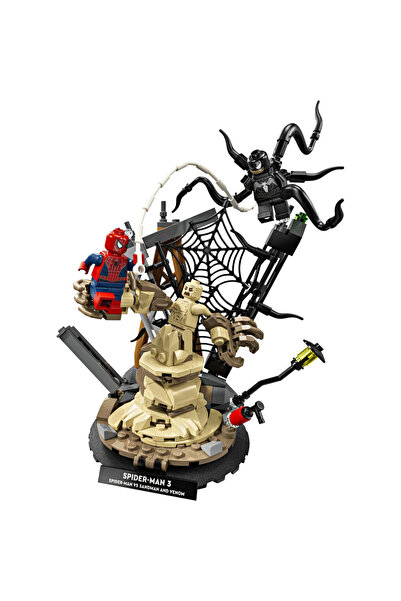 LEGO ® ǀ Marvel Efsanevi Savaş: Örümcek Adam vs. Kum Adam 76334 - 9+ Oyuncak Yapım Seti (201 Parça)