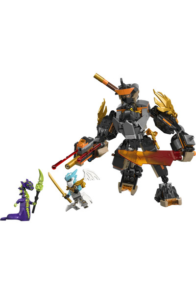 LEGO ® NINJAGO® Cole’un Görev Robotu ve Ejderha Zane 71854 - 7+ Oyuncak Yapım Seti (364 Parça)