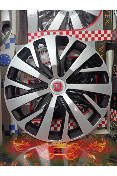 Fiat FİAT 15 inç DOBLO FİORİNO EGEA LİNEA UYUMLU JANT KAPAĞI TAKIMI 4 LÜ SET ...