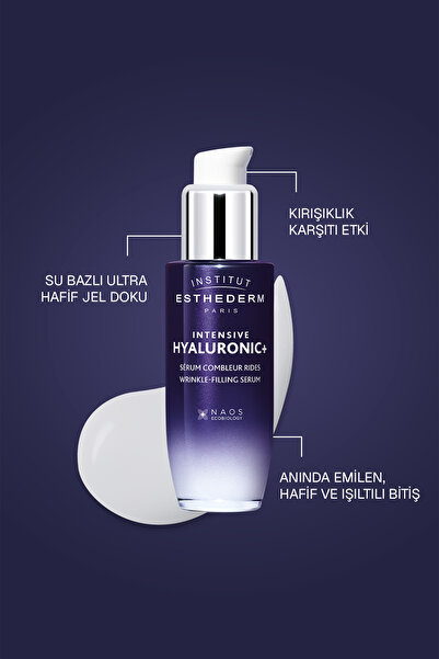 Institut Esthederm Intensive Hyaluronic Serum İnce Çizgi ve Kırışıklık Karşıtı Nemlendirici Yüz Bakım Serumu 30ML