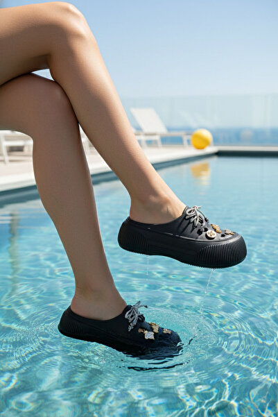 SOHO Schwarze Damenhausschuhe 20406