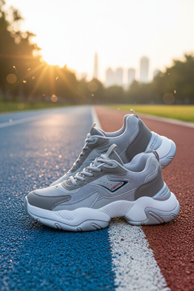 SOHO Grauer Damen-Sneaker 20503