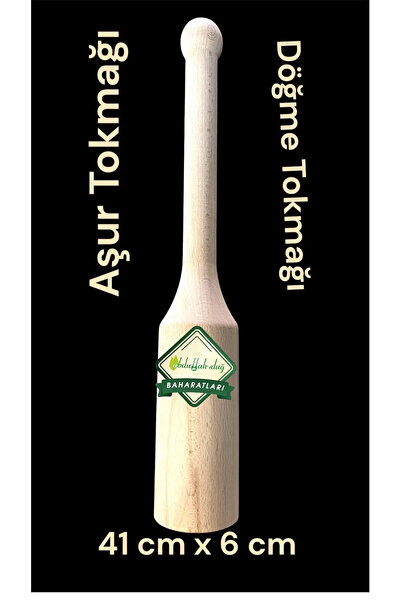 Hacıoğlu baharat Hatay Yöresel Ahşap Herise Aşur Buğday Döğme Keşkek Tokmağı