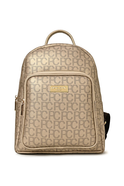 Pierre Cardin Gold Large Alphabet Women's Backpack 05Po22Y1553